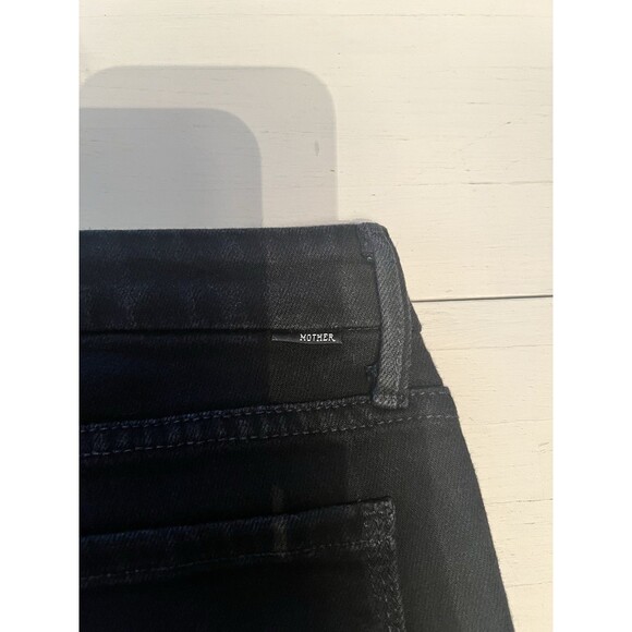 Mother Jeans The Looker 27 Black A Model Spy Slim Denim USA Ankle‎ 1001-156 - Picture 3 of 7